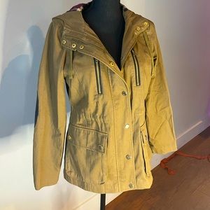 Double Zero army green utility jacket